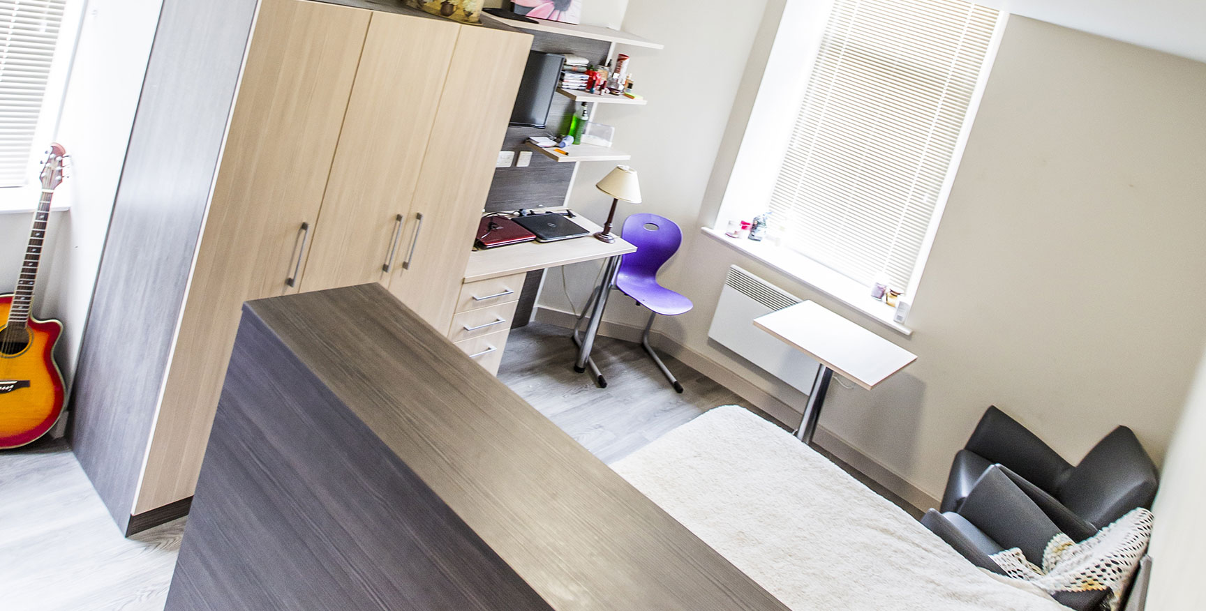 Clyde House - Luxury Student Accommodation Glasgow (studio view)